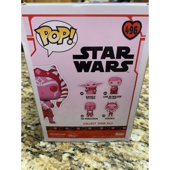 Funko - POP Star Wars: Valentines S2- Ahsoka Brand New In Box - Picture 7 of 8